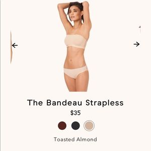 ✨NWT✨ Lively bandeau strapless bra size small